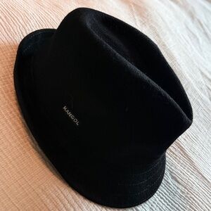 Kangol Classic Black Trilby Hat